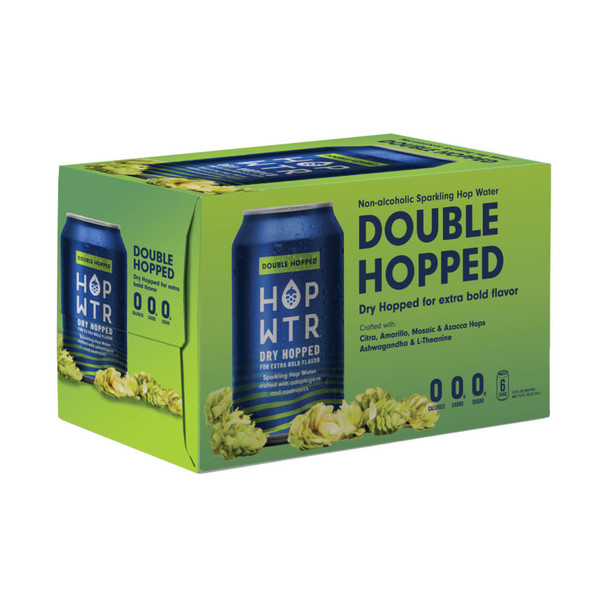 HOP WTR Double Hopped - 12 Oz - 6-PK