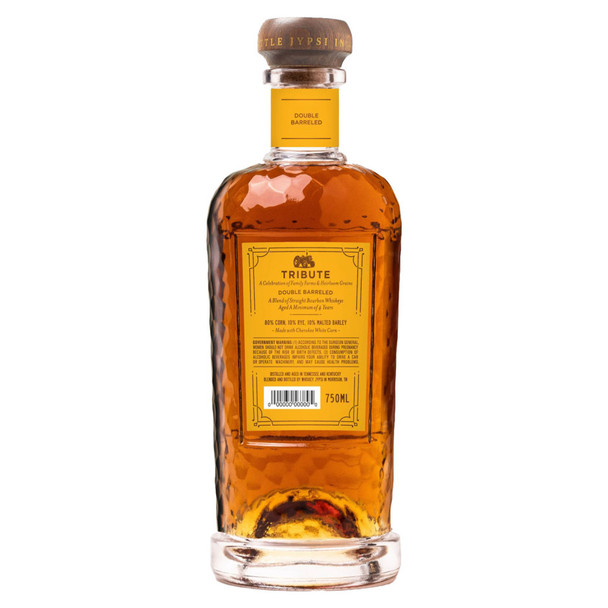 JYPSI Tribute Double Barrel Bourbon Whiskey - 750 mL - 750ML - Glass