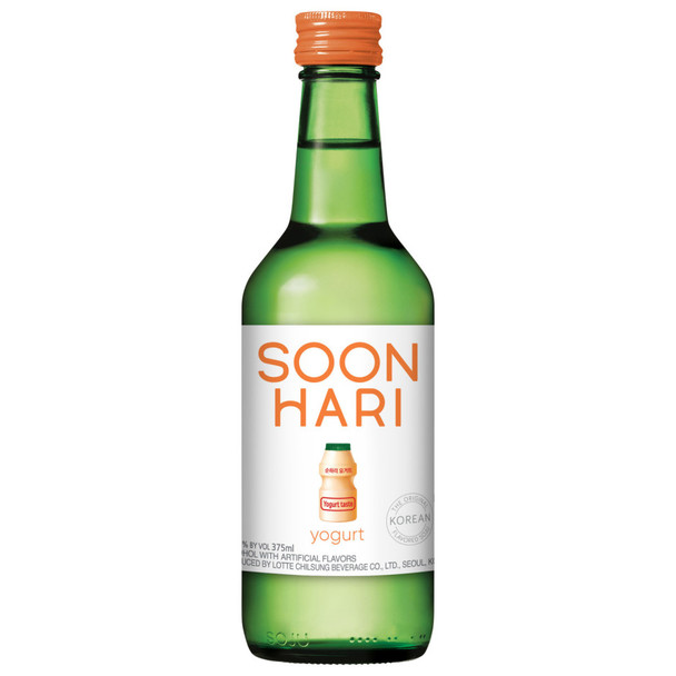 Soonhari Yogurt Soju - 375 mL - 375ML - Glass