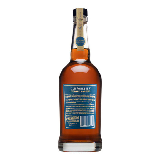 Old Forester ABC Hand Selected Barrel Proof Single Barrel Bourbon - 750 mL - 750ML - Glass