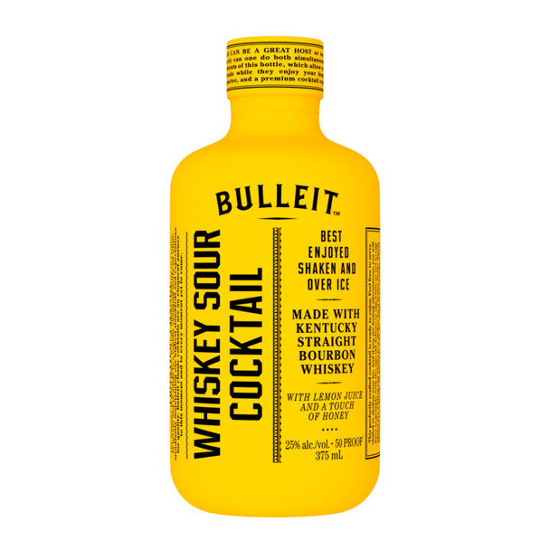 Bulleit Whiskey Sour Cocktail - 375 mL - 375ML - Glass