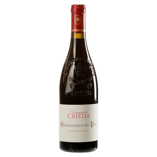 Domaine de Cristia Chateauneuf du Pape Red 2022 - 750 mL - 750ML - Glass