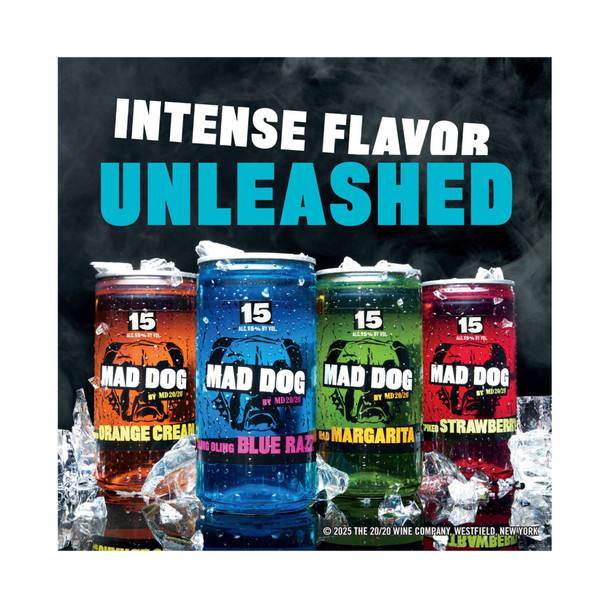 Mad Dog Whipped Orange Cream Cocktail - 200 mL - 200ML - Aluminum