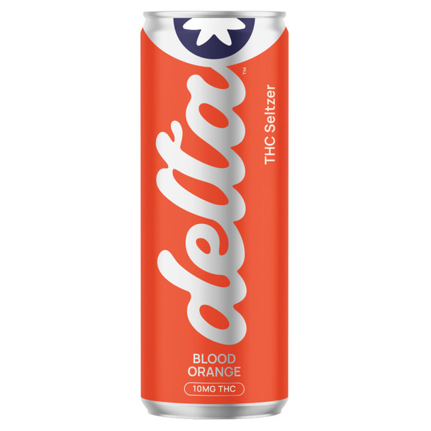 Delta THC 10mg Blood Orange - 12 Oz - 4-PK - Aluminum