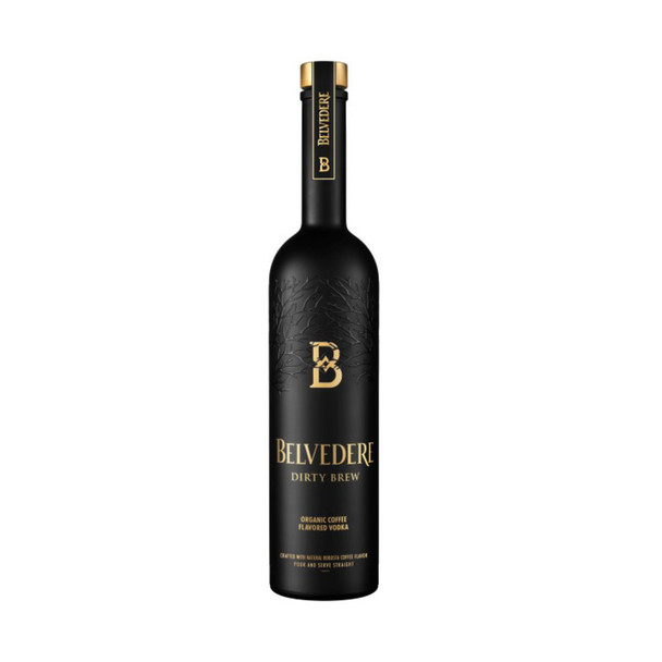 Belvedere Dirty Brew Coffee Vodka - 750 mL - 750ML - Glass