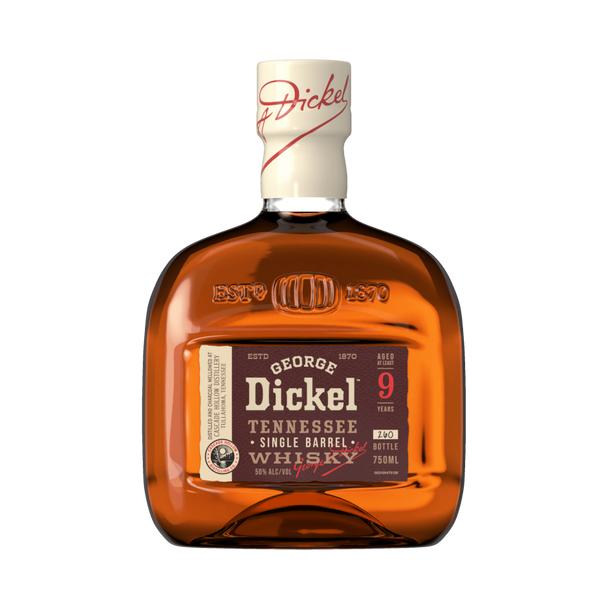 George Dickel 9 Year ABC Hand Selected Single Barrel Tennessee Whiskey - 750 mL - 750ML - Glass