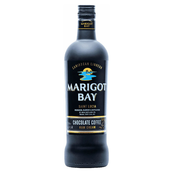 Marigot Bay Chocolate Coffee Rum Cream Liqueur - 750 mL - 750ML - Glass