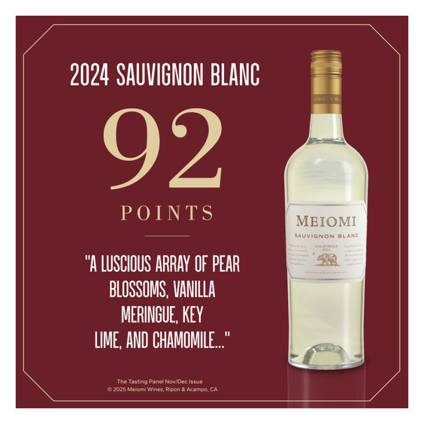 Meiomi Sauvignon Blanc - 750 mL - 750ML - Glass