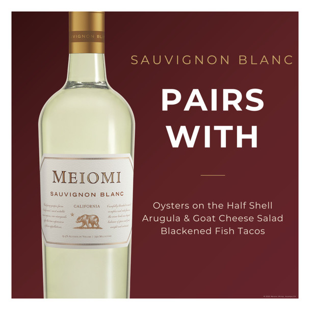 Meiomi Sauvignon Blanc - 750 mL - 750ML - Glass