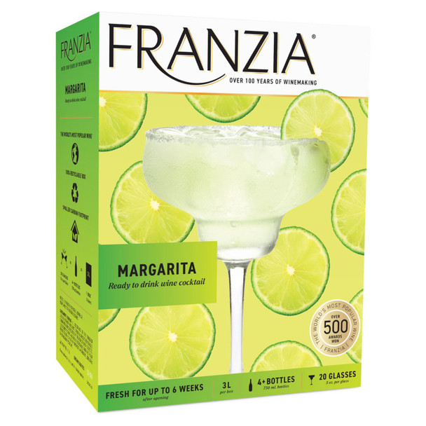Franzia Margarita Wine Cocktail Box - 3.0 L - 3.0L - Plastic
