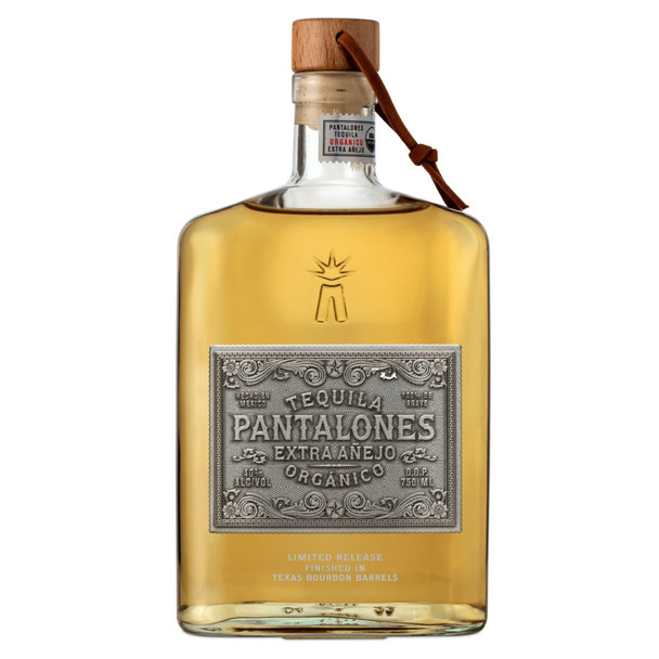 Pantalones Organic Extra Anejo Tequila - 750 mL - 750ML - Glass