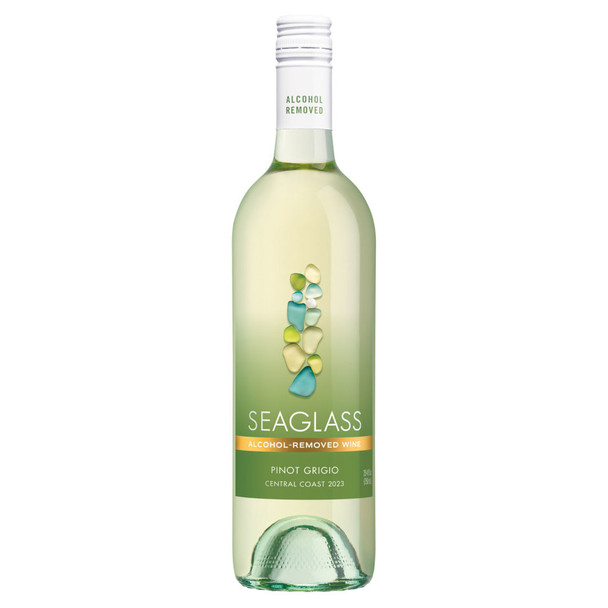 Seaglass Pinot Grigio Alcohol Removed Monterey County - 750 mL - 750ML - Glass