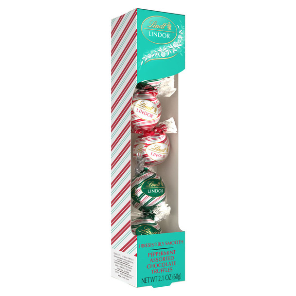 Lindt Lindor Peppermint Duo Box - 2.1 Oz - 2.1OZ