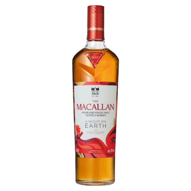 Macallan A Night On Earth First Light Single Malt Scotch Whiskey - 750 mL - 750ML - Glass