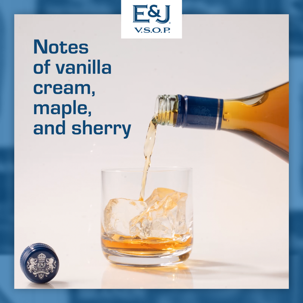 E & J Brandy VSOP - 375 mL - 375ML - Plastic