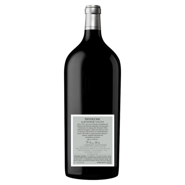 Silver Oak Cabernet Sauvignon Alexander Valley - 6L - 6.0L - Glass