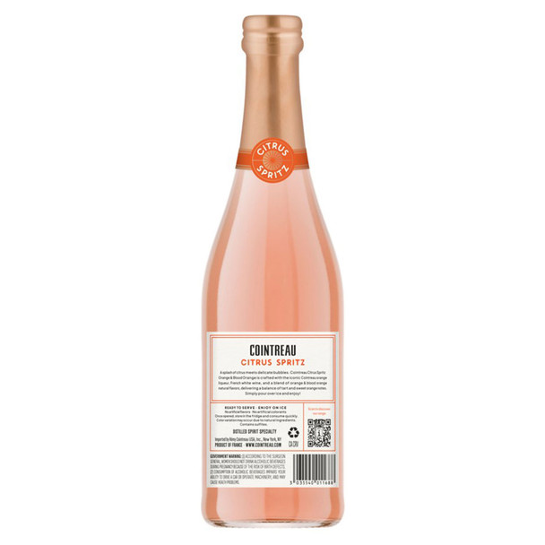 Cointreau Orange and Blood Orange Citrus Spritz - 750 mL - 750ML - Glass