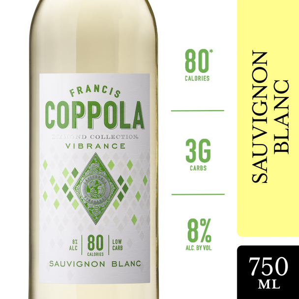 Coppola Diamond Collection Vibrance Sauvignon Blanc - 750 mL - 750ML - Glass