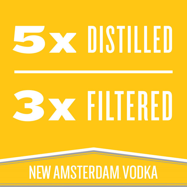New Amsterdam Pineapple Vodka - 375 mL - 375ML - Glass