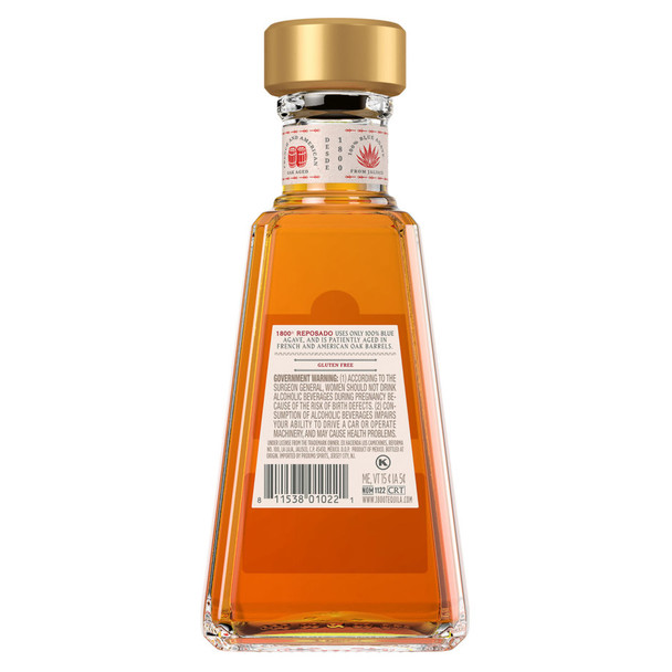 1800 Reposado Tequila - 375 mL - 375ML - Glass