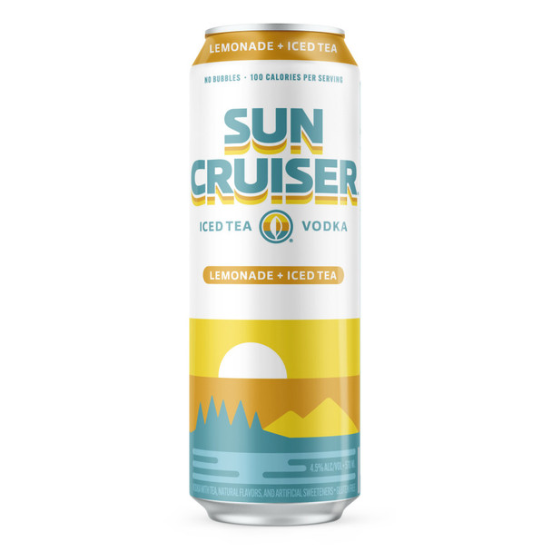 Sun Cruiser Vodka Lemonade and Tea - 19.2 Oz - 19.2Z - Aluminum