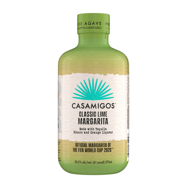 Casamigos FIFA Classic Lime Margarita Cocktail - 375 mL - 375ML - Glass