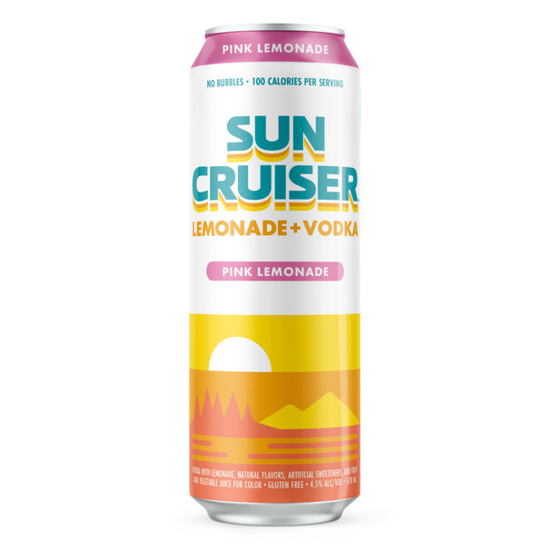 Sun Cruiser Vodka Pink Lemonade - 19.2Z - Aluminum