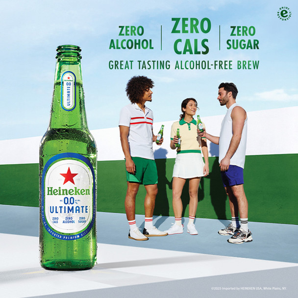 Heineken Ultimate 0.0 N/A - 6-PK - Glass