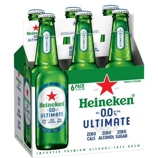 Heineken Ultimate 0.0 N/A - 6-PK - Glass