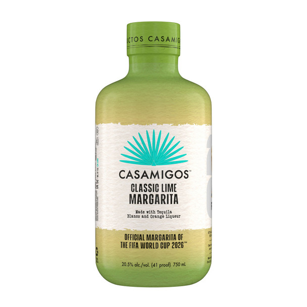 Casamigos FIFA Classic Lime Margarita Cocktail - 750 mL - 750ML - Glass