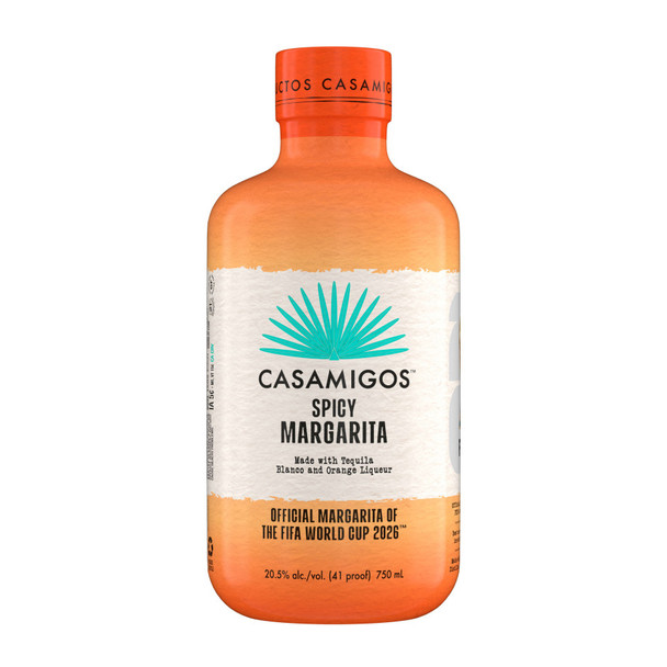 Casamigos FIFA Spicy Margarita Cocktail - 750 mL - 750ML - Glass
