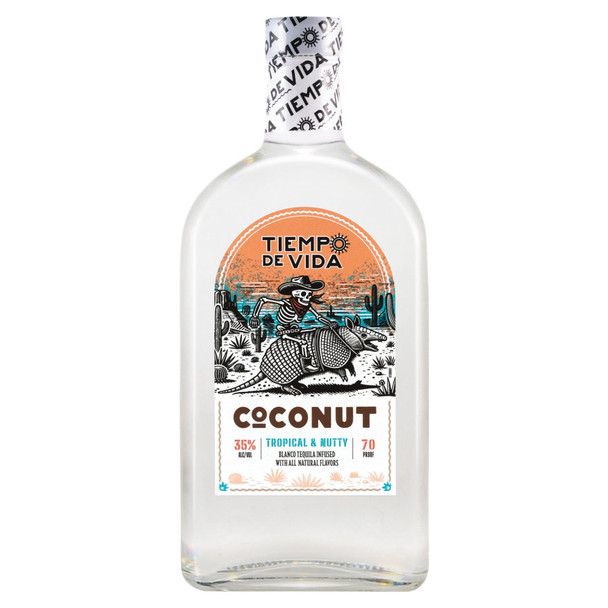 Tiempo de Vida Coconut Tequila - 750 mL - 750ML - Glass
