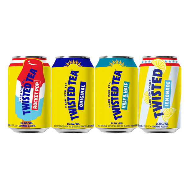 Twisted Tea Party Pack - 24-PK - Aluminum