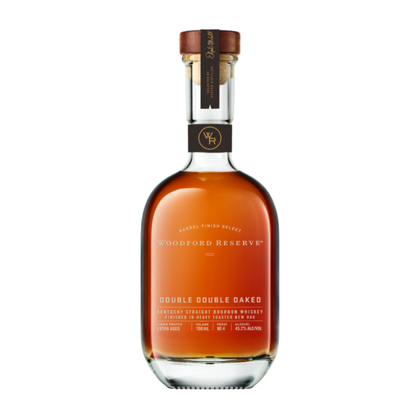 Woodford Reserve Double Double Oaked Bourbon - 700 mL - 700ML - Glass