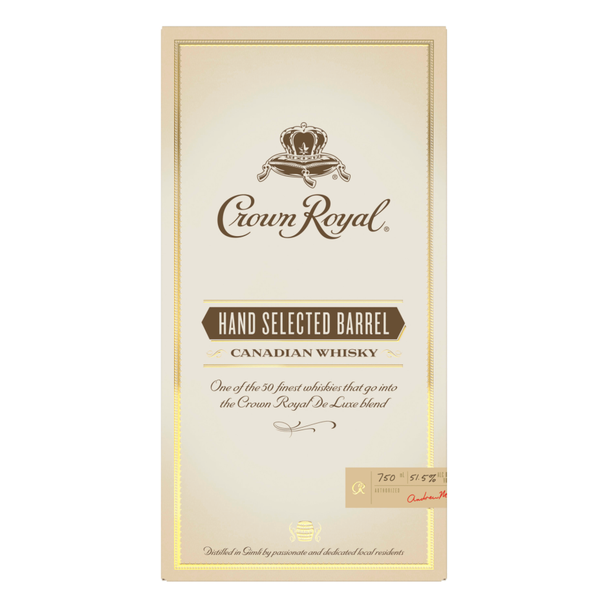 Crown Royal ABC Hand Selected Barrel Canadian Whisky - 750 mL - 750ML - Glass