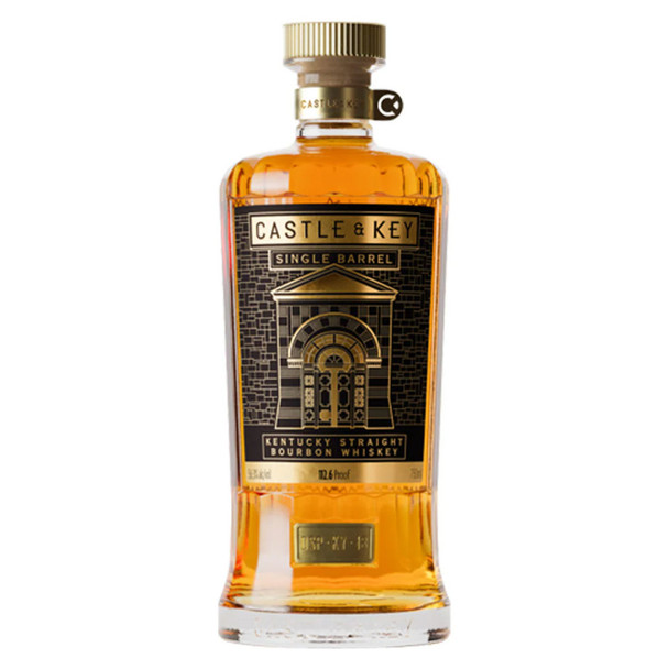Castle & Key ABC Hand Selected Single Barrel Bourbon Whiskey - 750 mL - 750ML - Glass