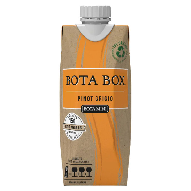 Bota Box Pinot Grigio - 500 mL - 500ML - Plastic