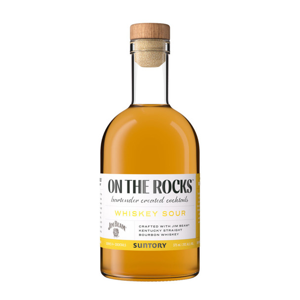 On The Rocks Whiskey Sour - 375 mL - 375ML - Glass