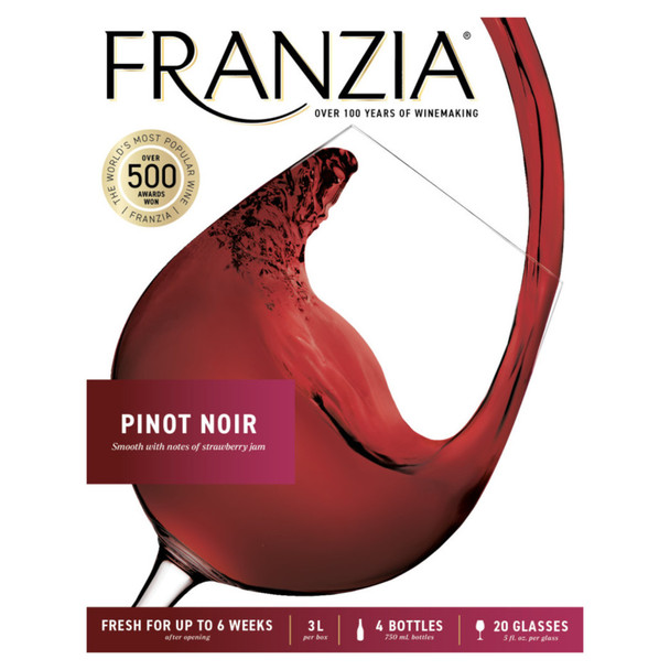 Franzia Pinot Noir - 3.0 L - 3.0L - Plastic