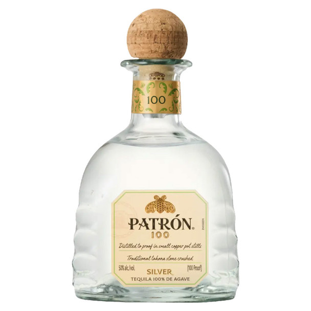 Patron 100 Proof Silver Tequila - 750 mL - 750ML - Glass
