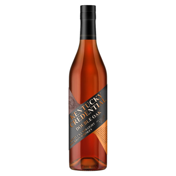 Kentucky Credential Double Oak Bourbon Whiskey - 750 mL - 750ML - Glass