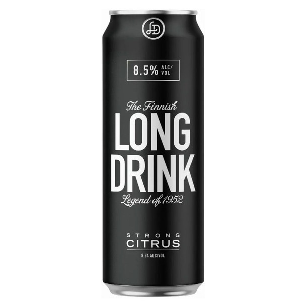 The Long Drink Company Strong Cocktail - 19.2 Oz - 19.2Z - Aluminum