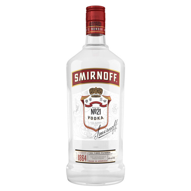 Smirnoff Vodka - 1.75 L - 1.75L - Glass