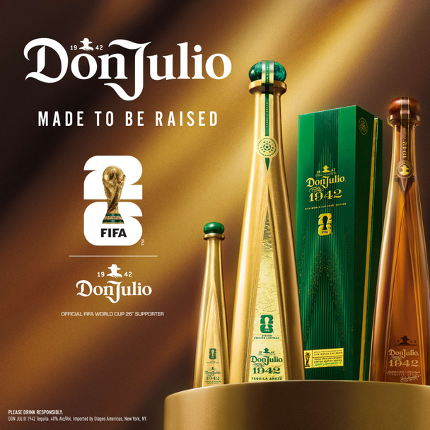 Don Julio 1942 FIFA Anejo Tequila - 750 mL - 750ML - Glass