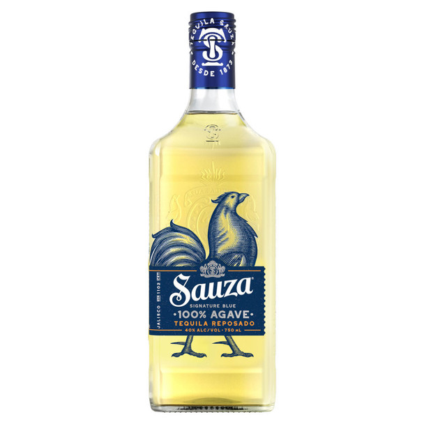 Sauza Signature Blue Reposado Tequila - 750 mL - 750ML - Glass