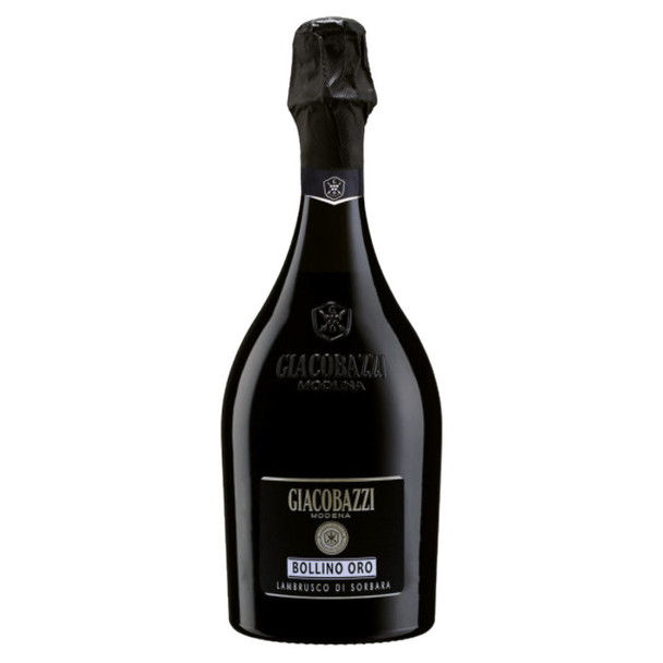 Giacobazzi Bollino Oro Lambrusco di Sorbara DOC - 750 mL - 750ML - Glass