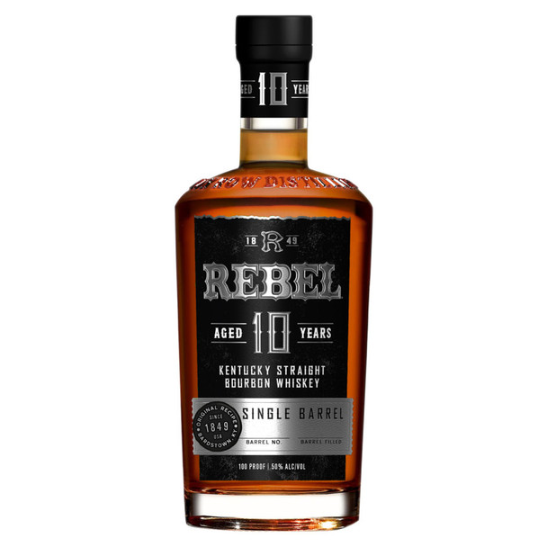 Rebel Yell Single Barrel 10 Year Bourbon - 750 mL - 750ML - Glass
