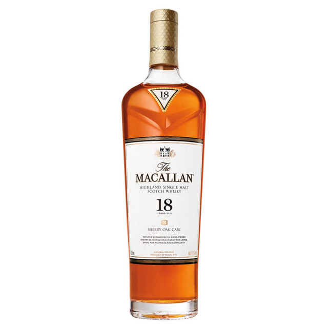 The Macallan 30 Years Old シェリーオーク 750空瓶 Macallan Sherry Oak 12 Year Scotch