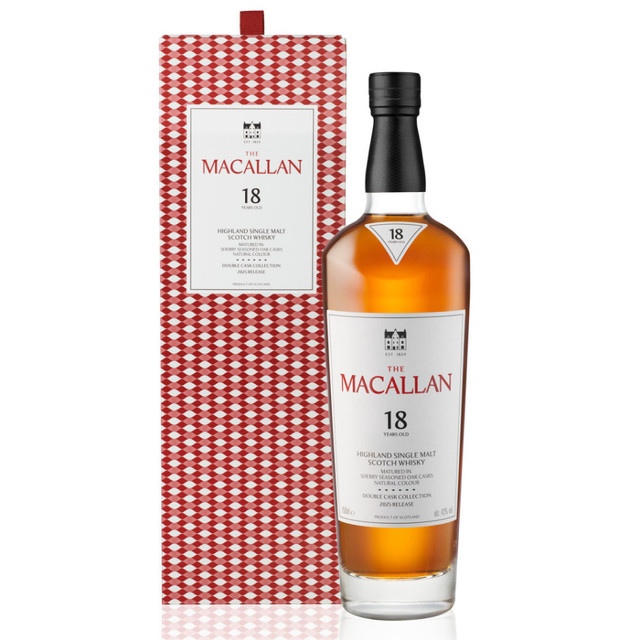 Macallan Sherry Oak 18 Year Scotch