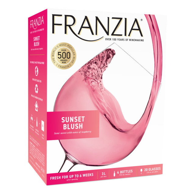 Franzia White Zinfandel Box